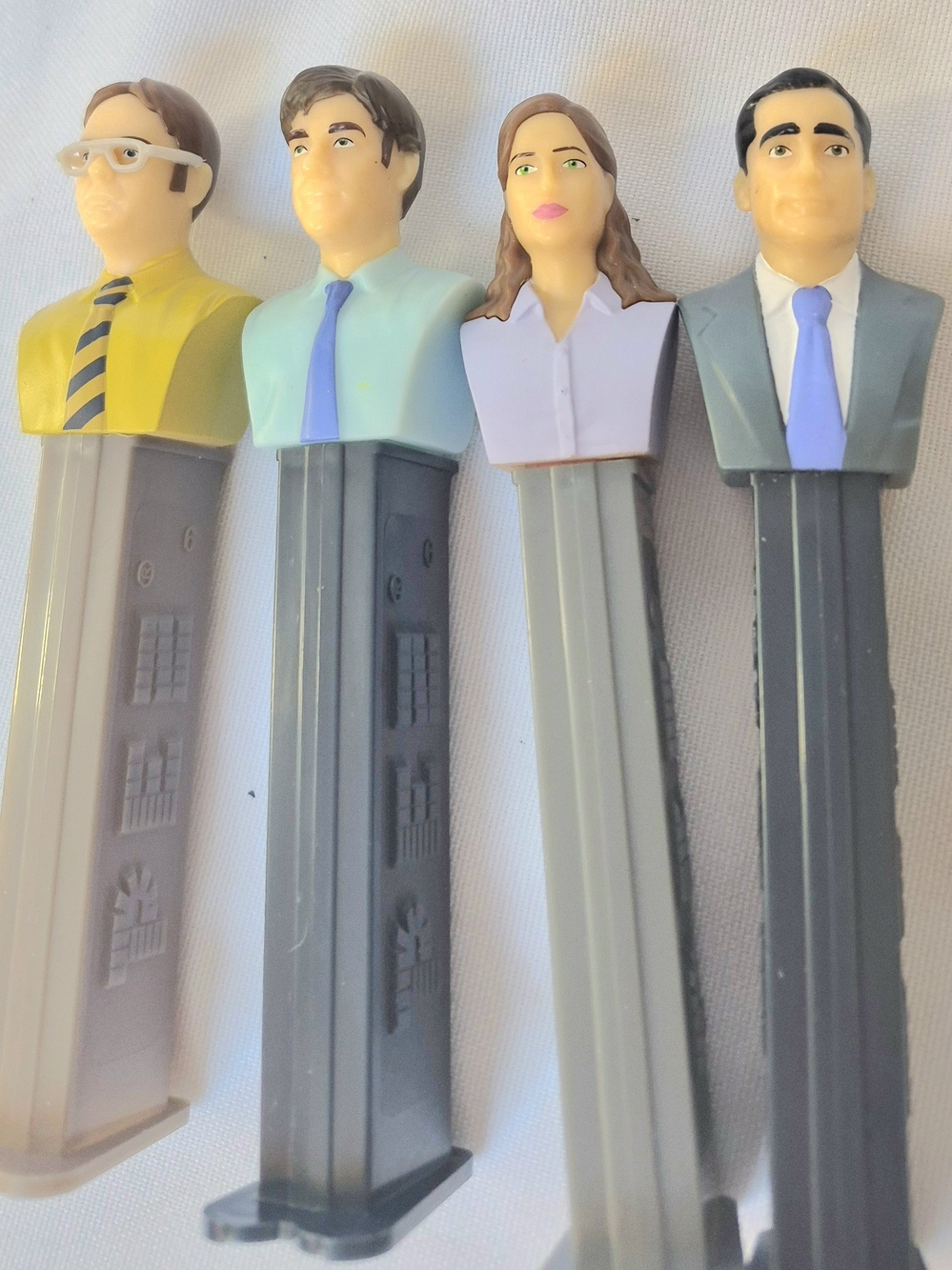 collectible Pez Dispenser Set featuring the main characters from the television